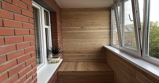 Отделка, остекление, утепление балконов в Чите от 211 руб. м/2.