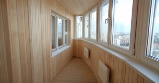 Отделка, остекление, утепление балконов в Чите от 211 руб. м/2.